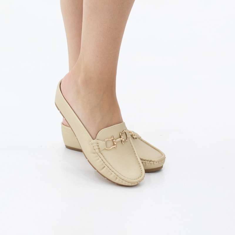 Ronja comfort 3.5cm wedge heel mule slider