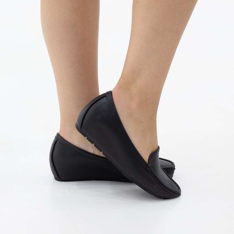 Sally 3cm wedge comfort slip-on moc
