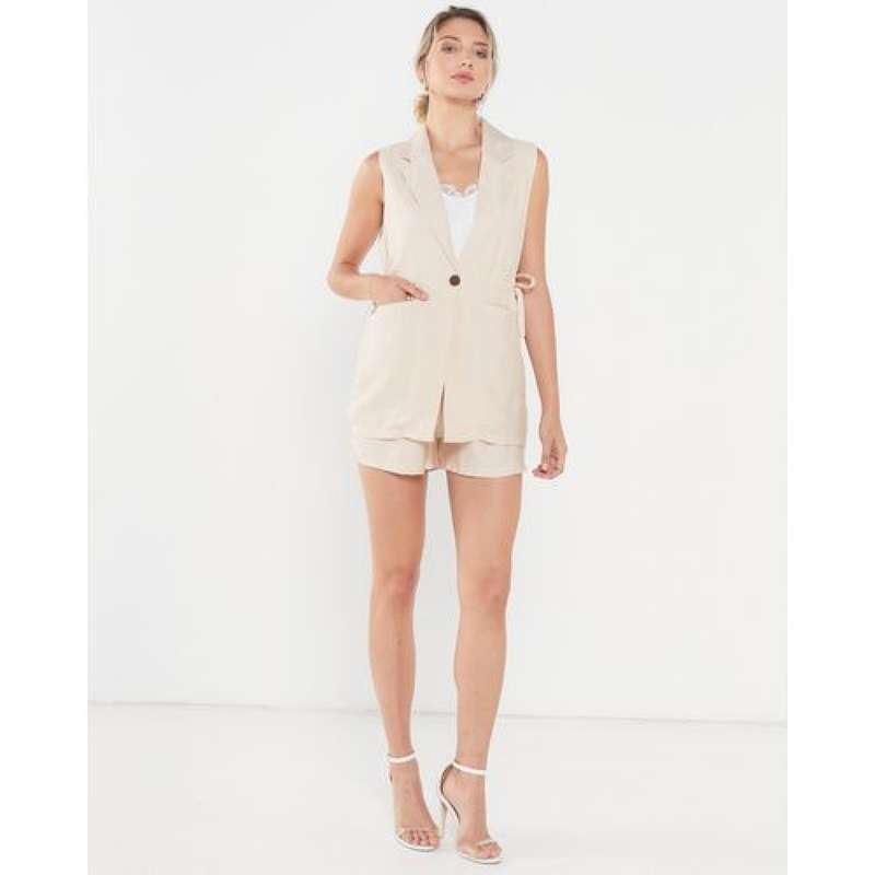 Athena 3 pc beige play suit