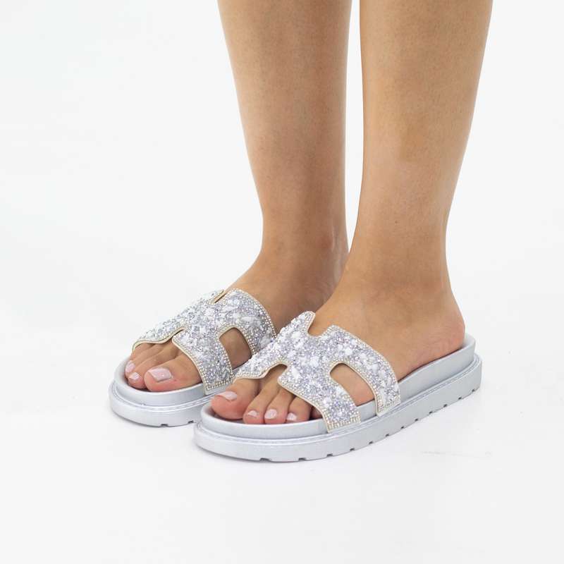 Gerdy slider with diamante detailed bands