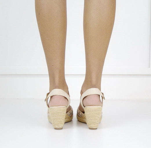 Hiroko S29-1 closed toe wedge sandals pink