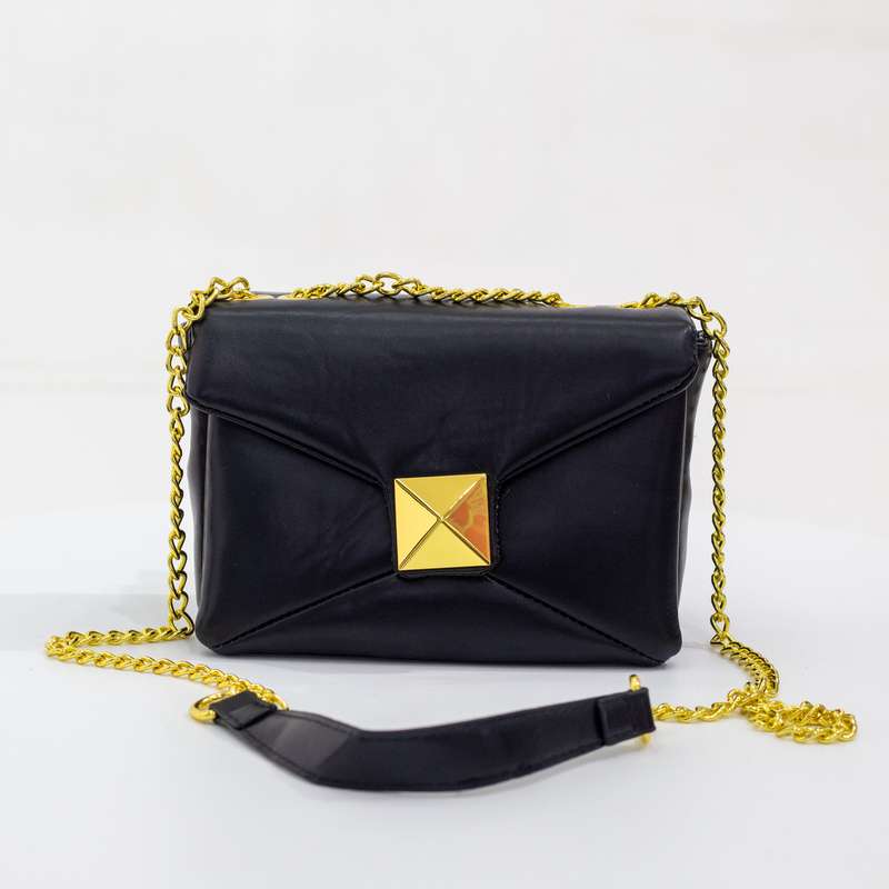 Jovana crossbody quilted bag black