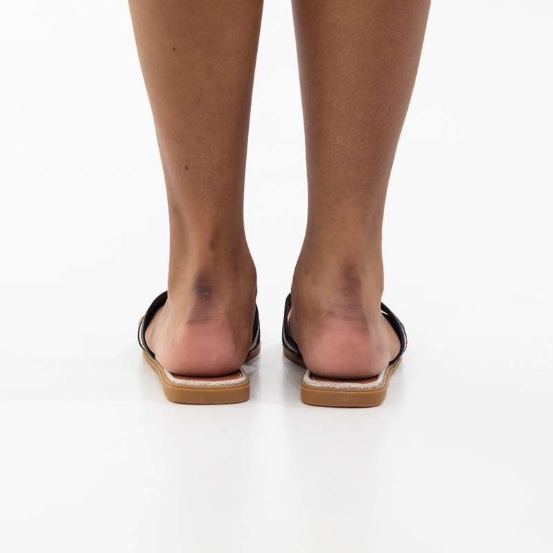 Seventy9 flat slide black