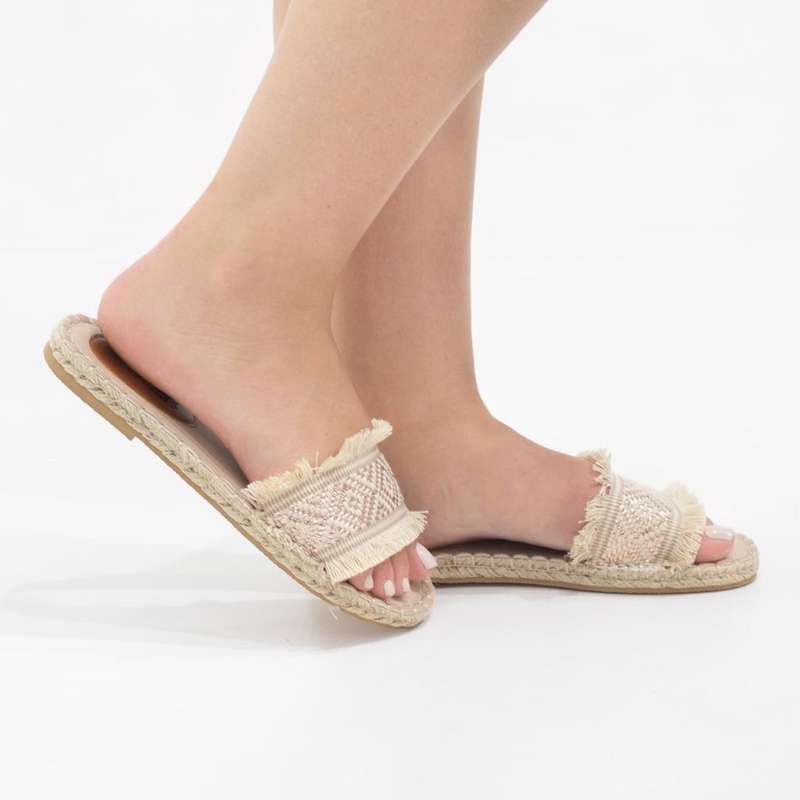 Liba one band slide beige
