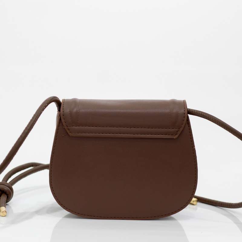 Gracia faux leather convertible crossbody brown