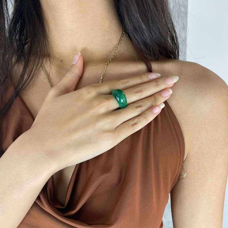 Resin bubble Rings