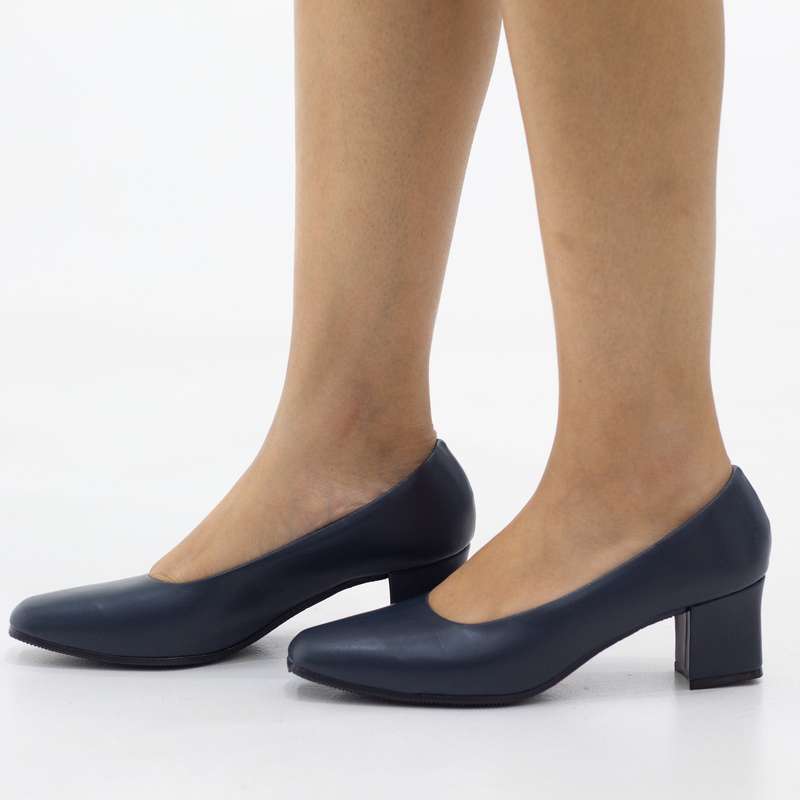 Local basic comfort  5.5cm heel court shoe