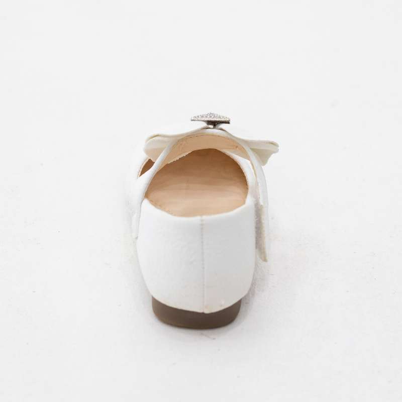 Thea girls dress pump with bow strap