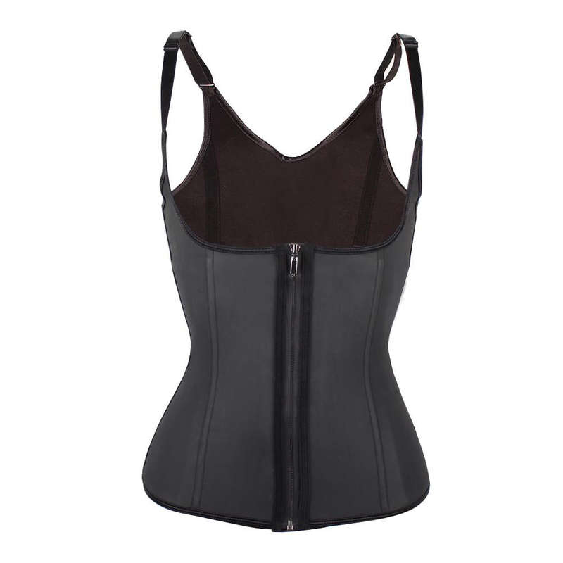 CLEARANCE SALE NO RETURNS -Vest Waist corset with adjustable straps - XL
