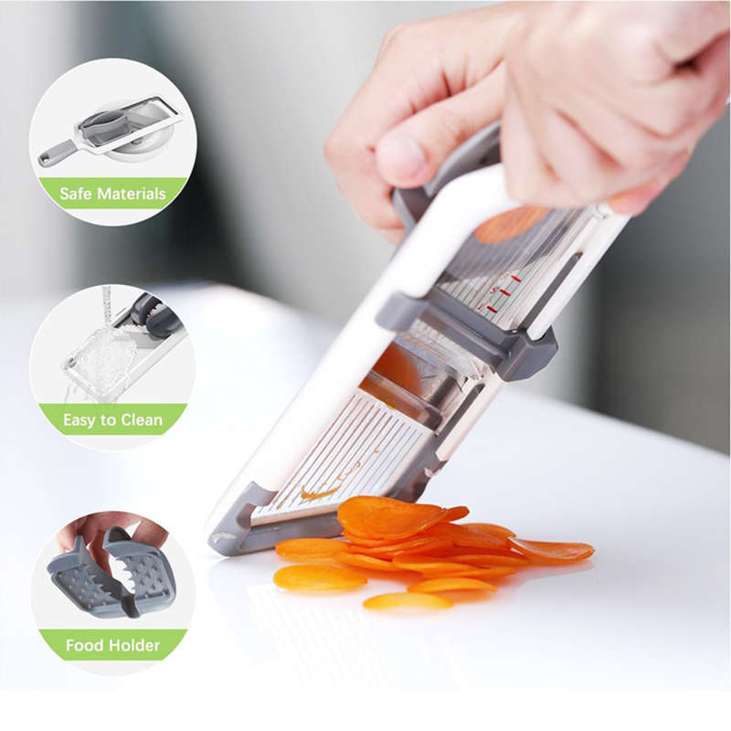 Handheld Mandolin Slicer  Effortless Precision for Your Kitchen Creations!