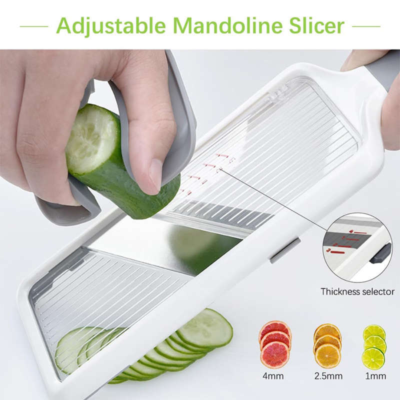 Handheld Mandolin Slicer  Effortless Precision for Your Kitchen Creations!