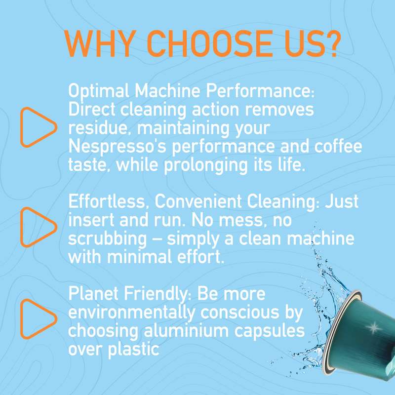 Renu Cleaning Capsules - Nespresso® compatible
