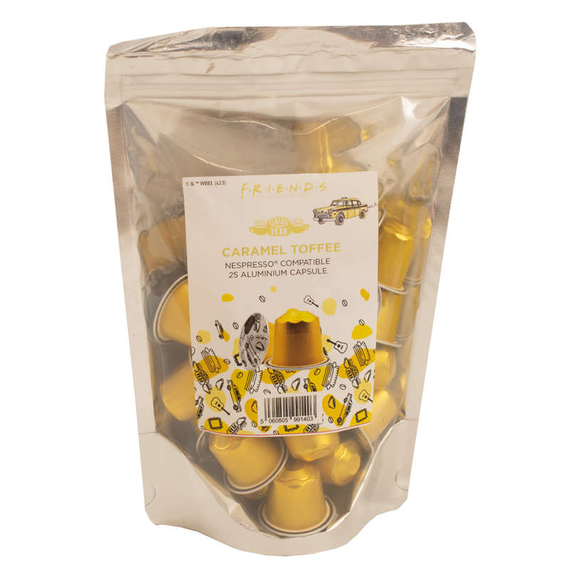 Friends Aluminium Capsules Caramel Toffee | 25 Nespresso® Compatible Capsules