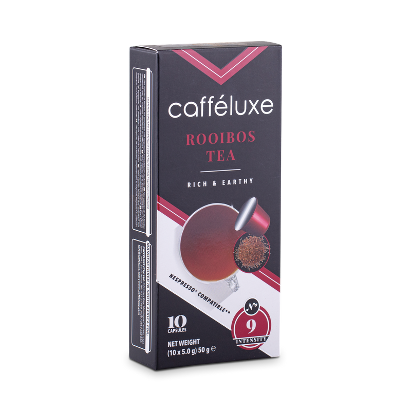 Cafféluxe Signature Original Rooibos | 10 Tea Capsules | Nespresso® Compatible