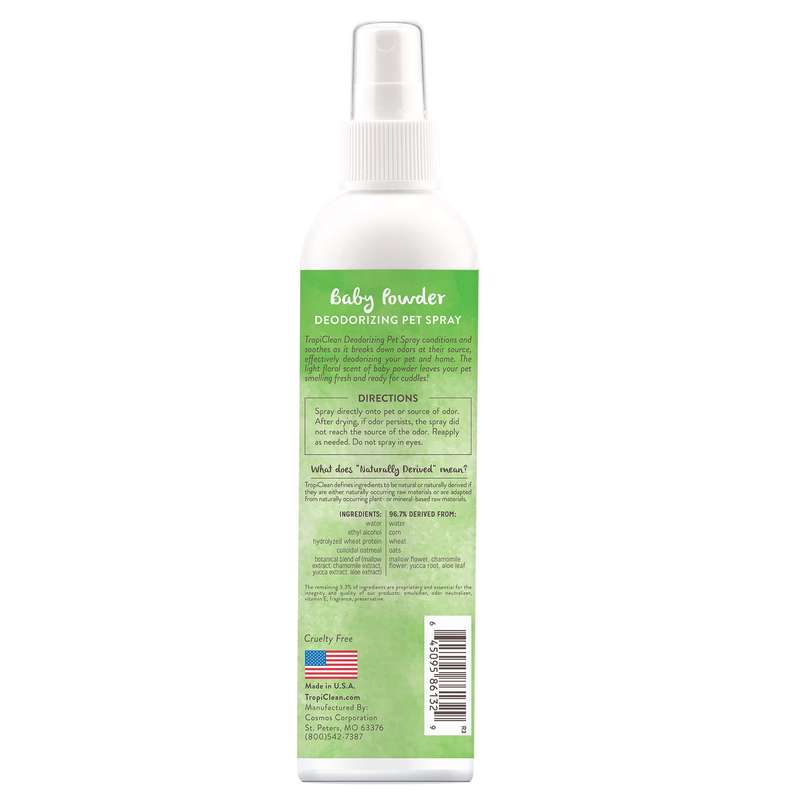 Tropiclean - Baby Powder Cologne Spray 236ml