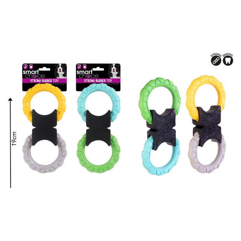 SmartChoice TPR Pull Dog Toy 19X9.5Cm - 1 unit