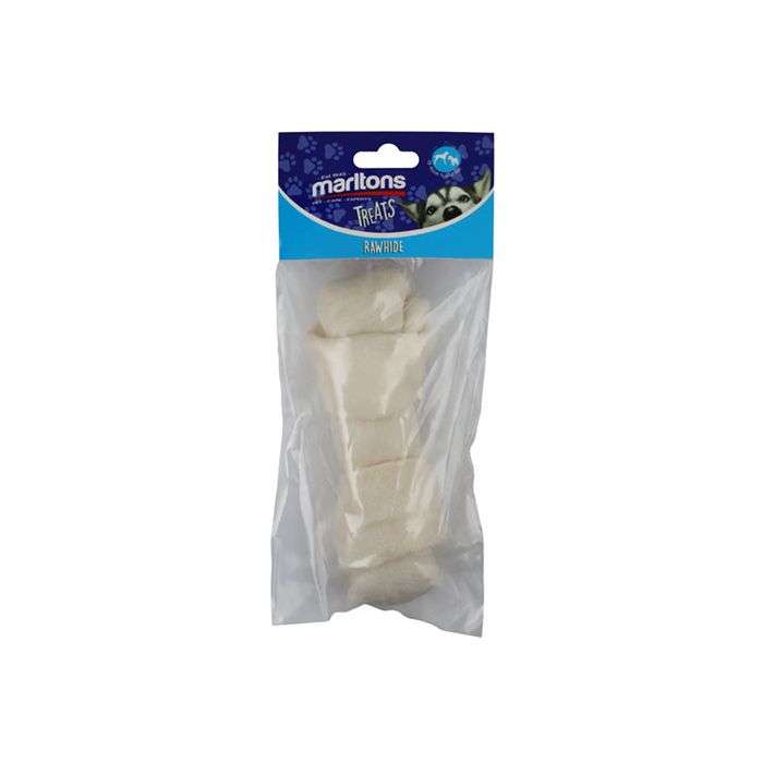 Rawhide Chew Bone Medium - 165mm (6 Packets)