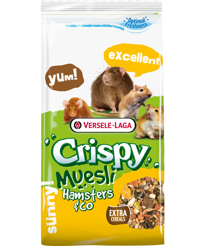 Versele-Laga Crispy Muesli  Hamsters & Co (Hamster Crispy) 1kg