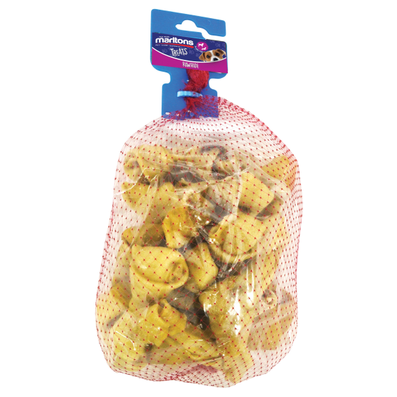 Bumper Pack Of Rawhide Bones - 400g (6 Packets)