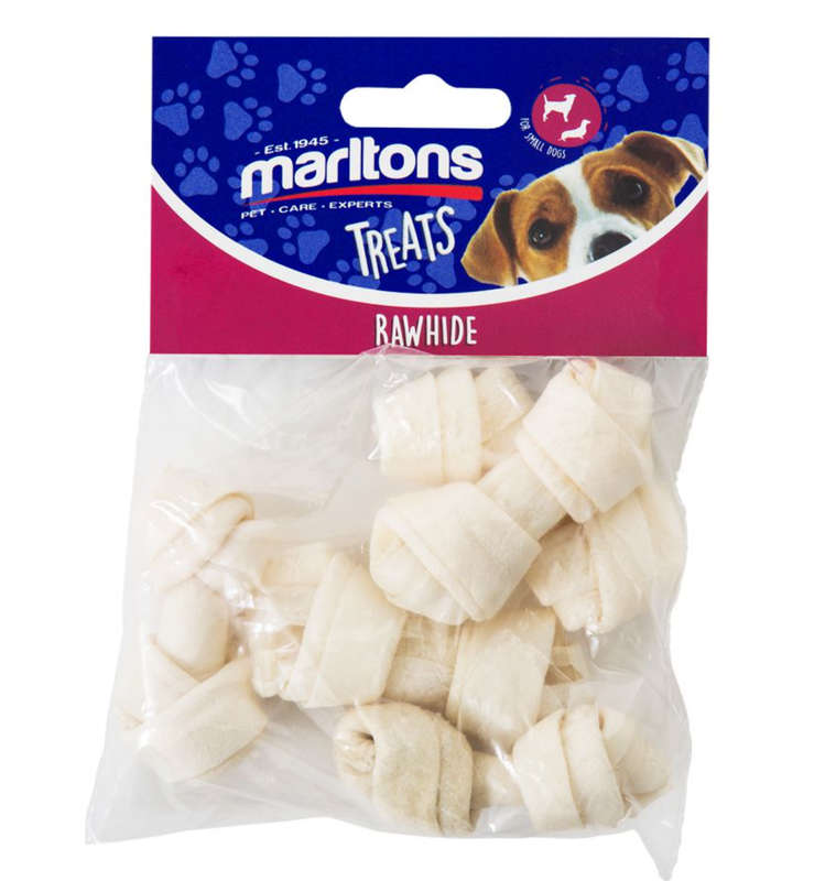 Rawhide Chew Bone 5  Mini 65mm  (6 Packets)