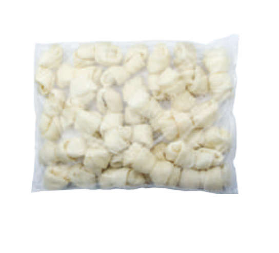 Rawhide Chew Bone 75 - 100mm - Bulk Pack 20's