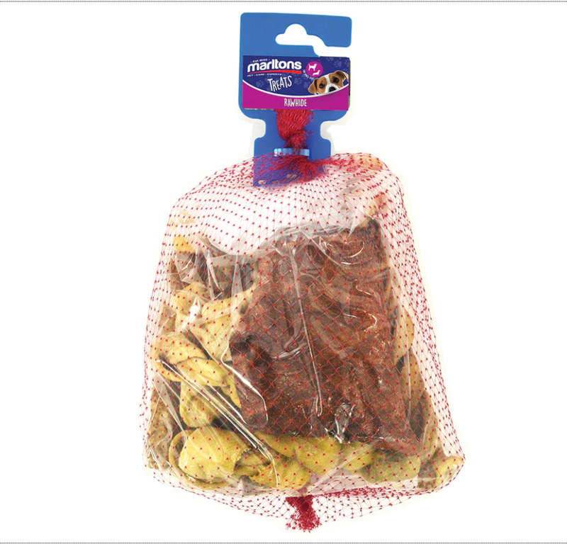 Bumper Pack Of Rawhide Chews - 400g (6 Packets)