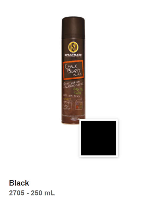 SPRAYMATE Chalk Board