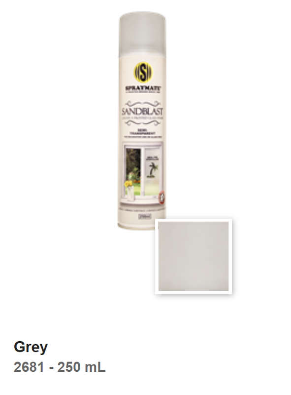 SPRAYMATE Sandblast Mist Grey
