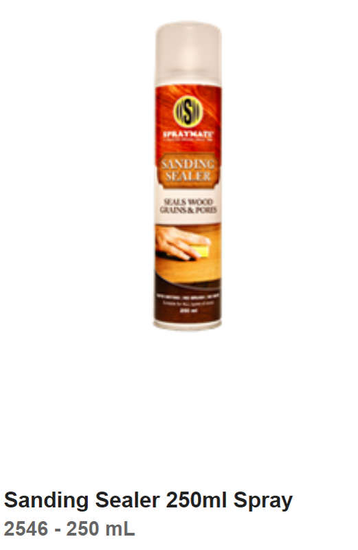 Spraymate Sanding Sealer 250ml