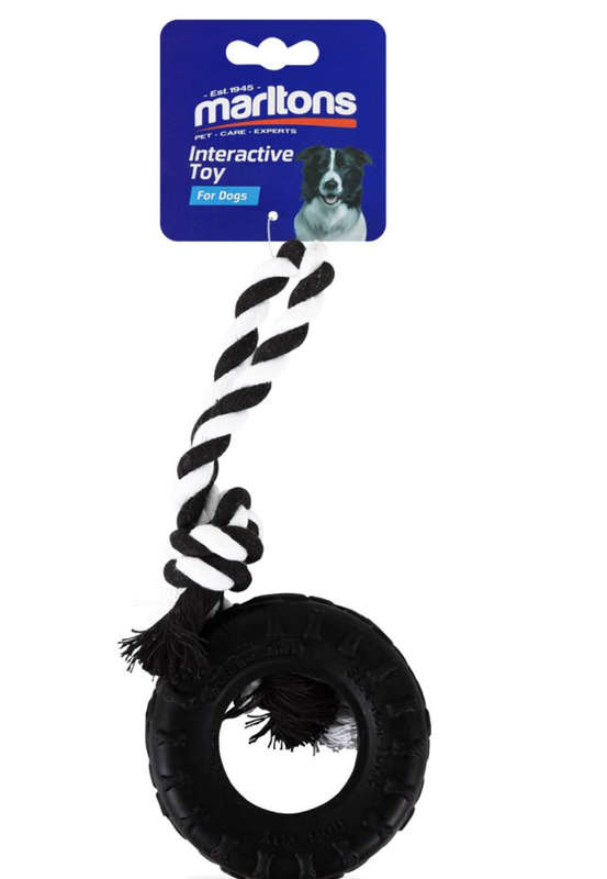 Marltons Tyre With Rope - 10 cm