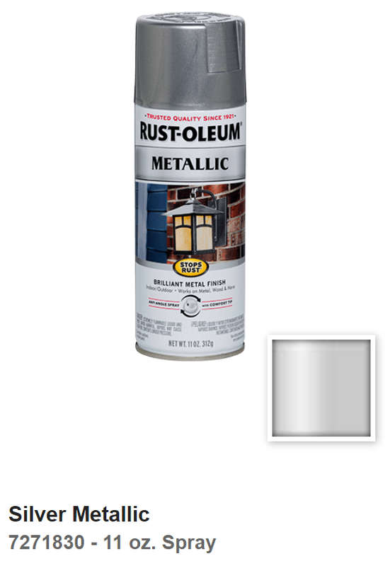 Rust-Oleum® Metallic Spray Paint