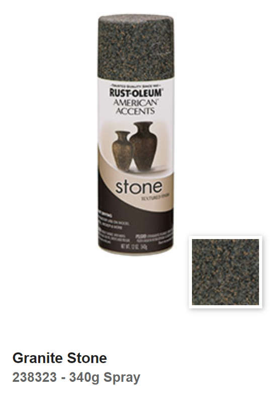 Rust-Oleum American Accents Stone Spray Paint