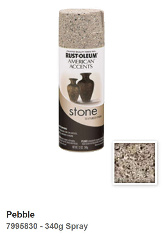 Rust-Oleum American Accents Stone Spray Paint