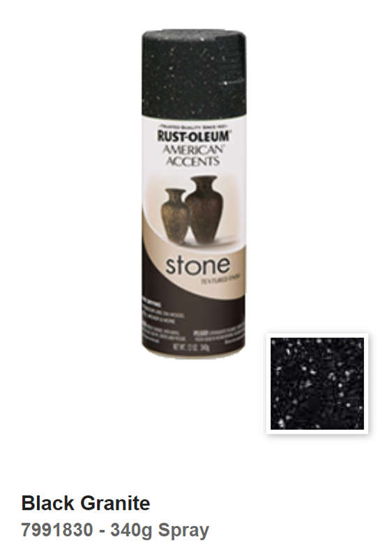 Rust-Oleum American Accents Stone Spray Paint