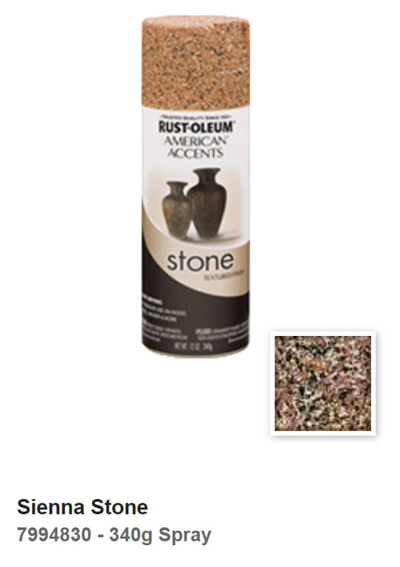 Rust-Oleum American Accents Stone Spray Paint