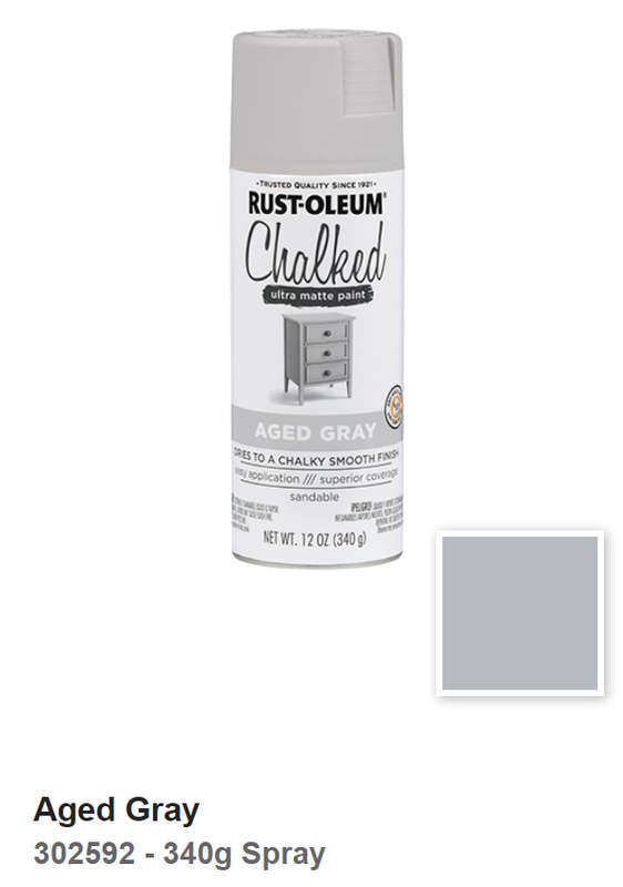 Rust-Oleum® Chalked Paint Spray (Colours from)