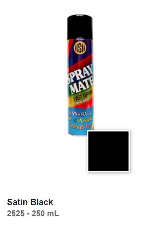 SPRAYMATE Fast Drying - Satin Finish (Coulors from)