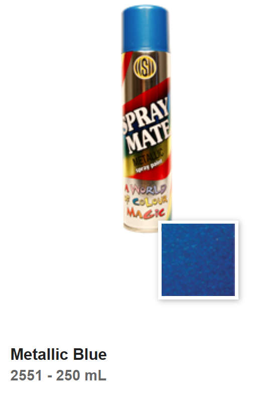 SPRAYMATE Metallic Colours