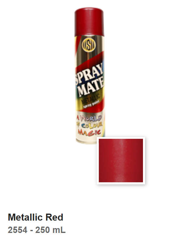 SPRAYMATE Metallic Colours