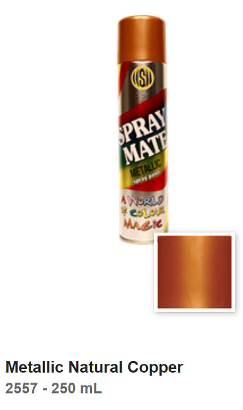 SPRAYMATE Metallic Colours