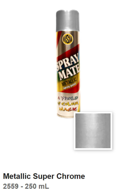 SPRAYMATE Metallic Colours