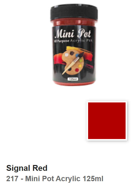 SPRAYMATE MiniPot Acrylic 125ml (Colours)