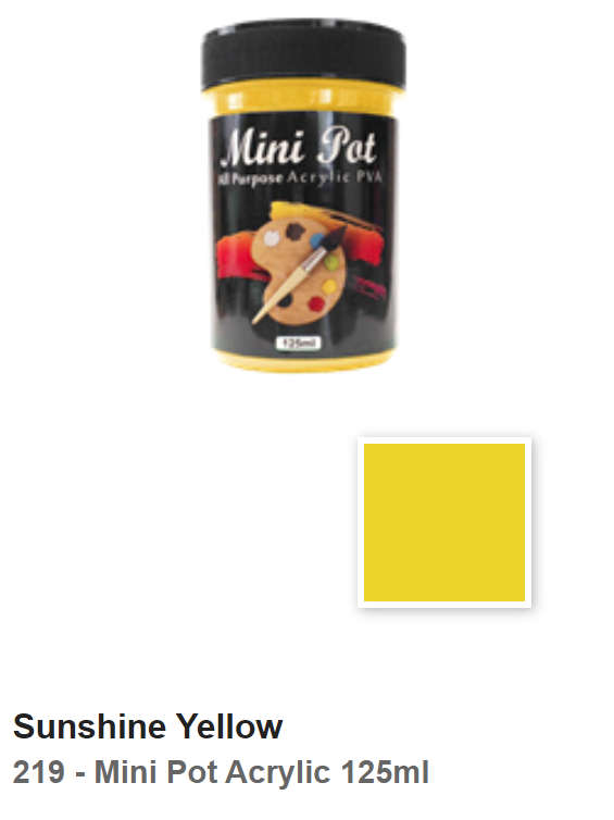 SPRAYMATE MiniPot Acrylic 125ml (Colours)