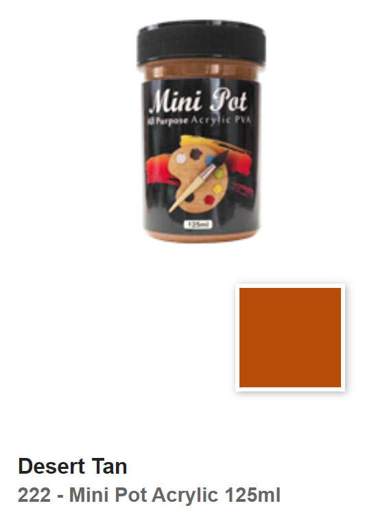SPRAYMATE MiniPot Acrylic 125ml (Colours)
