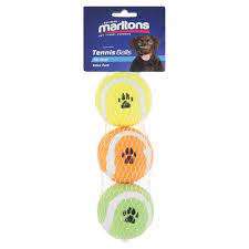 Marltons 3 Pack Tennis Balls
