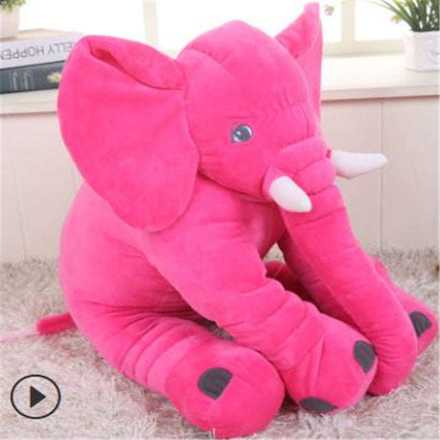 Baby Elephant Pillow (Grey)
