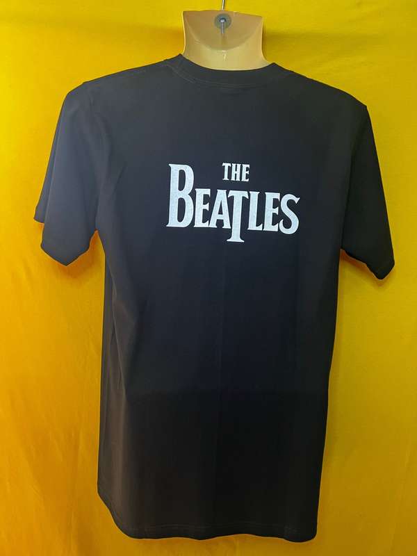 Beatles Double Sided Black T-shirt