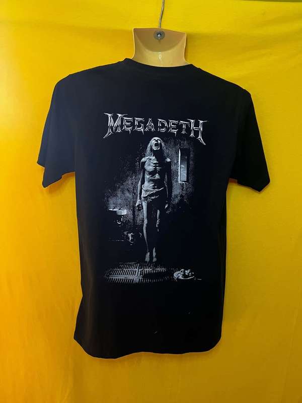 Megadeth Double sided T-shirt Black