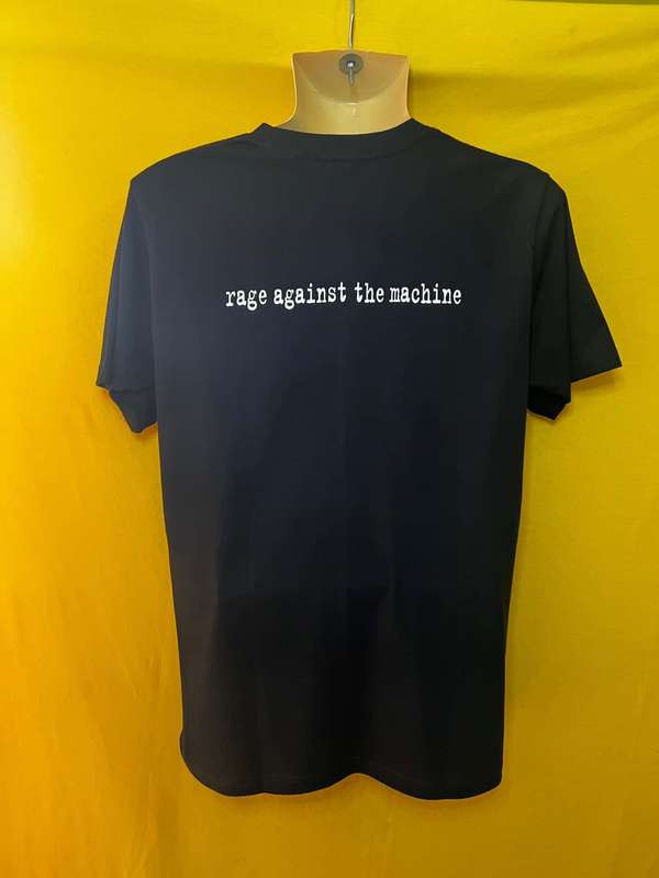 Rage Against Double Sided Black T-shirt
