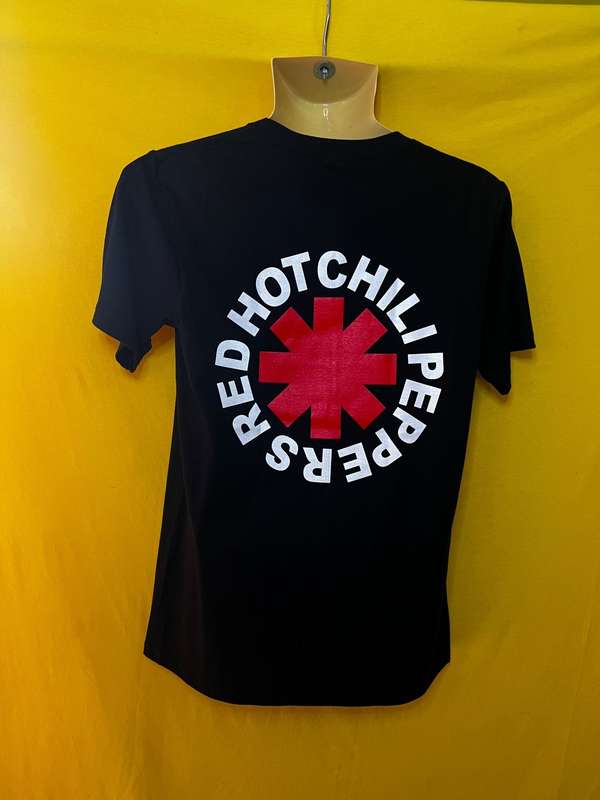 Red Hot Chili Peppers Double sided T-shirt Black